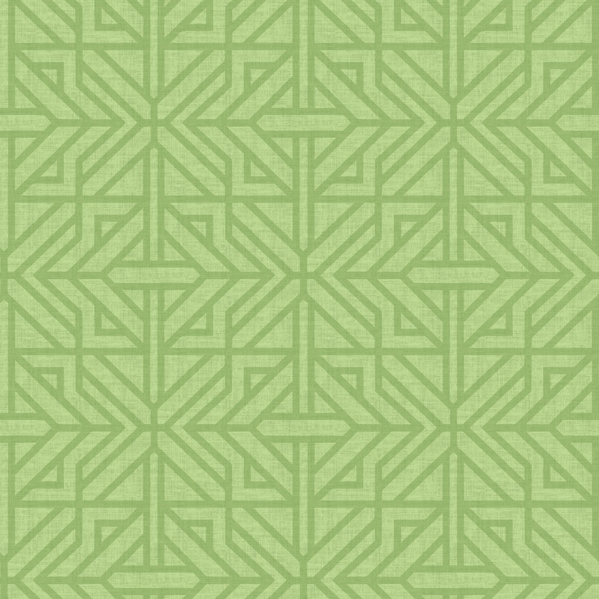 Hesper Geometric Wallpaper in Green