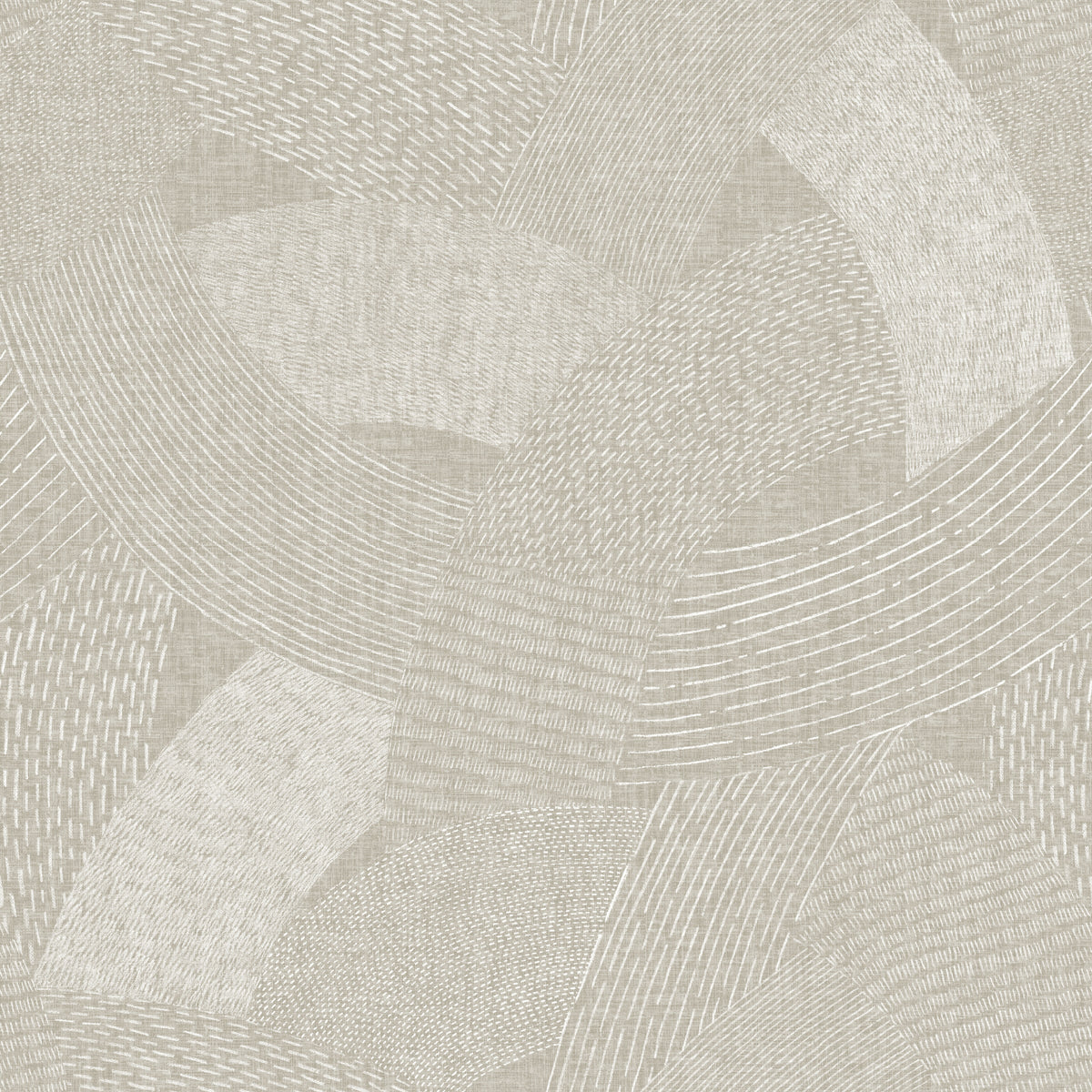 Tania Woven Abstract Wallpaper in Light Brown