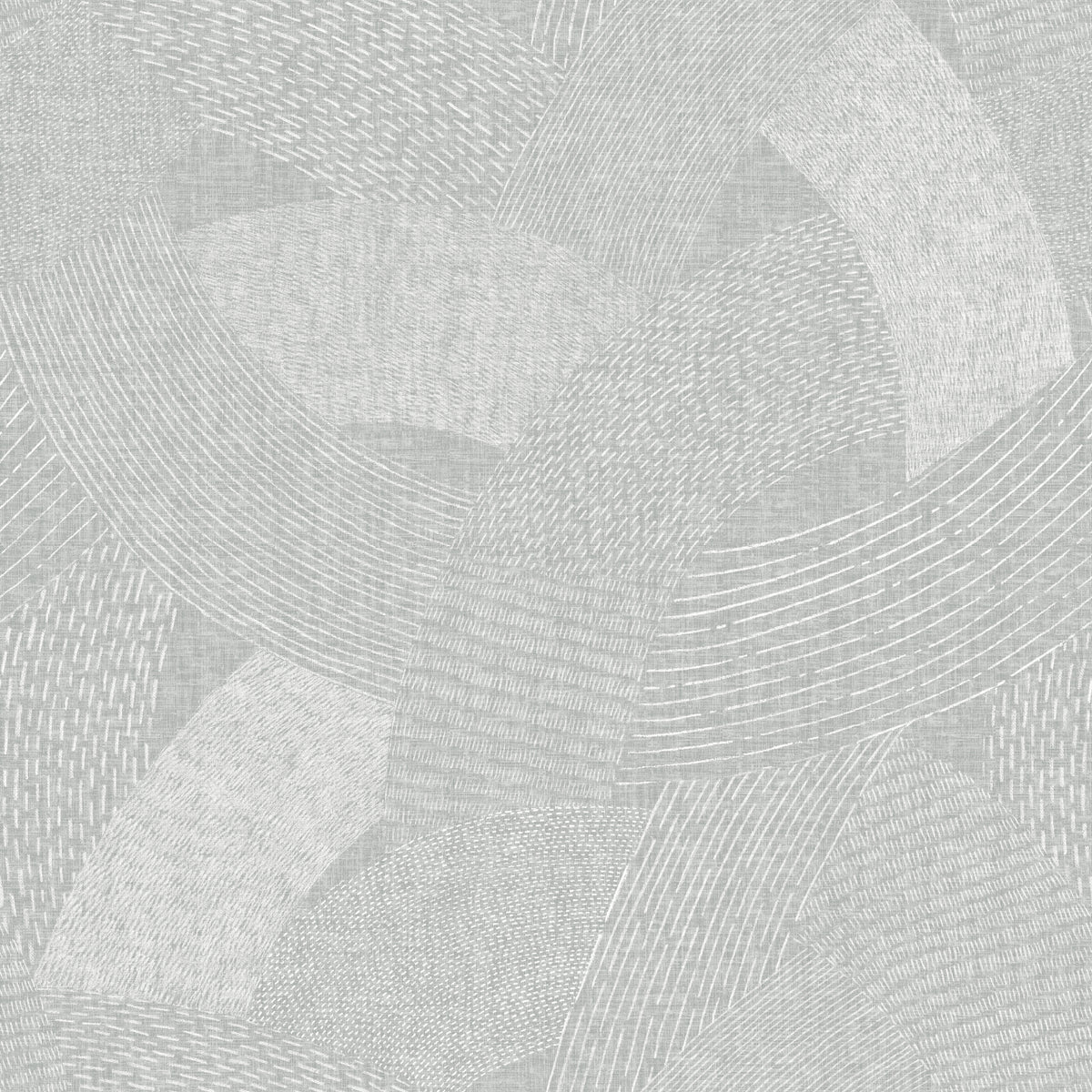 Tania Woven Abstract Wallpaper in Grey