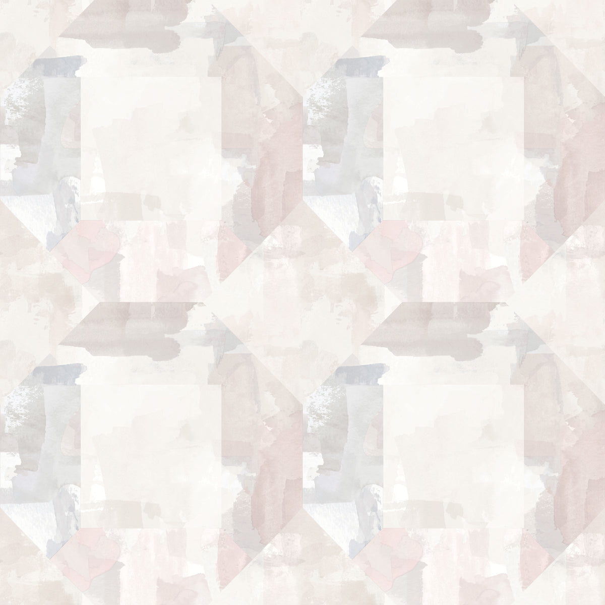 Perrin Gem Geometric Wallpaper in Lavender