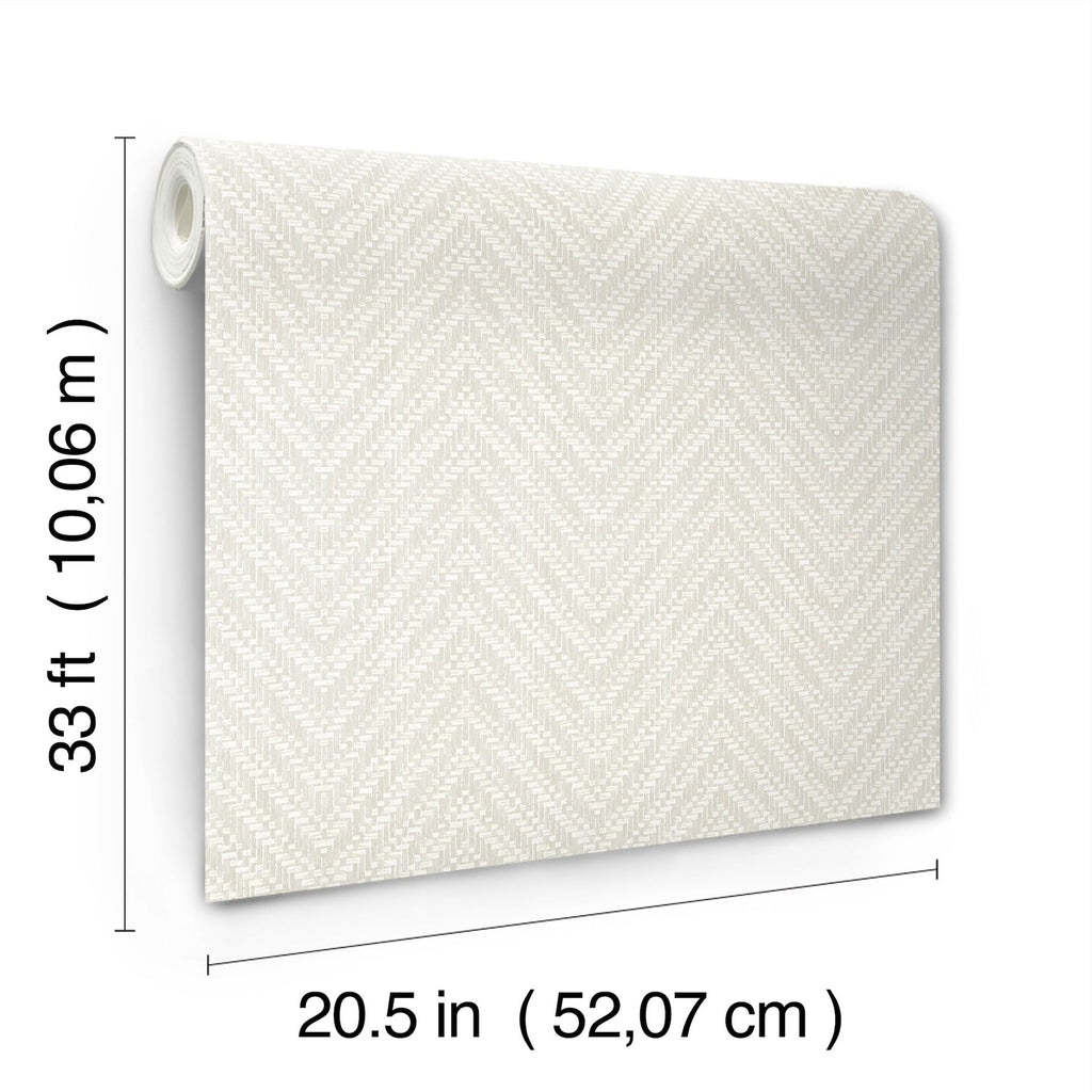 Glynn Chevron Wallpaper wallpaper detail or room view