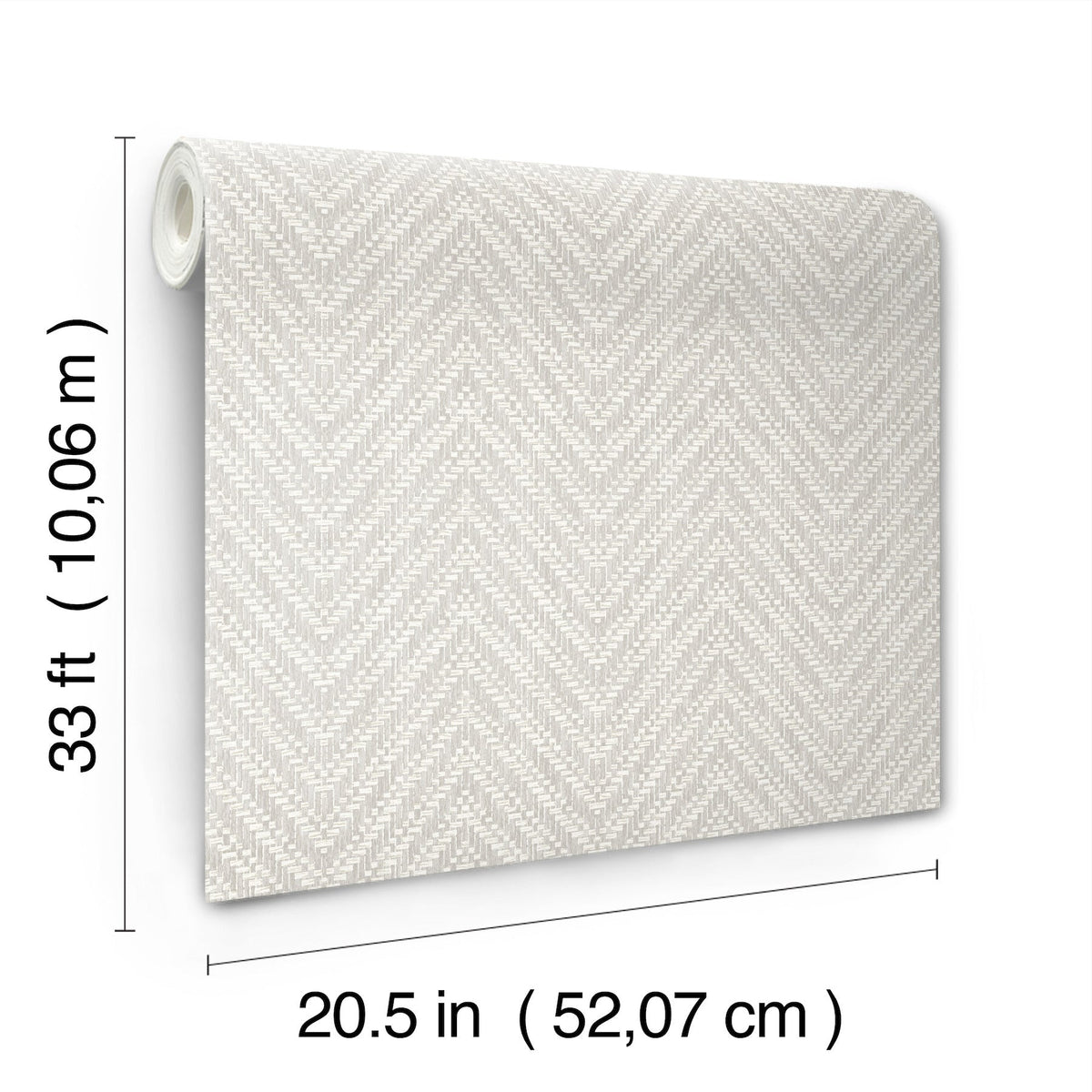 Glynn Chevron Wallpaper wallpaper detail or room view