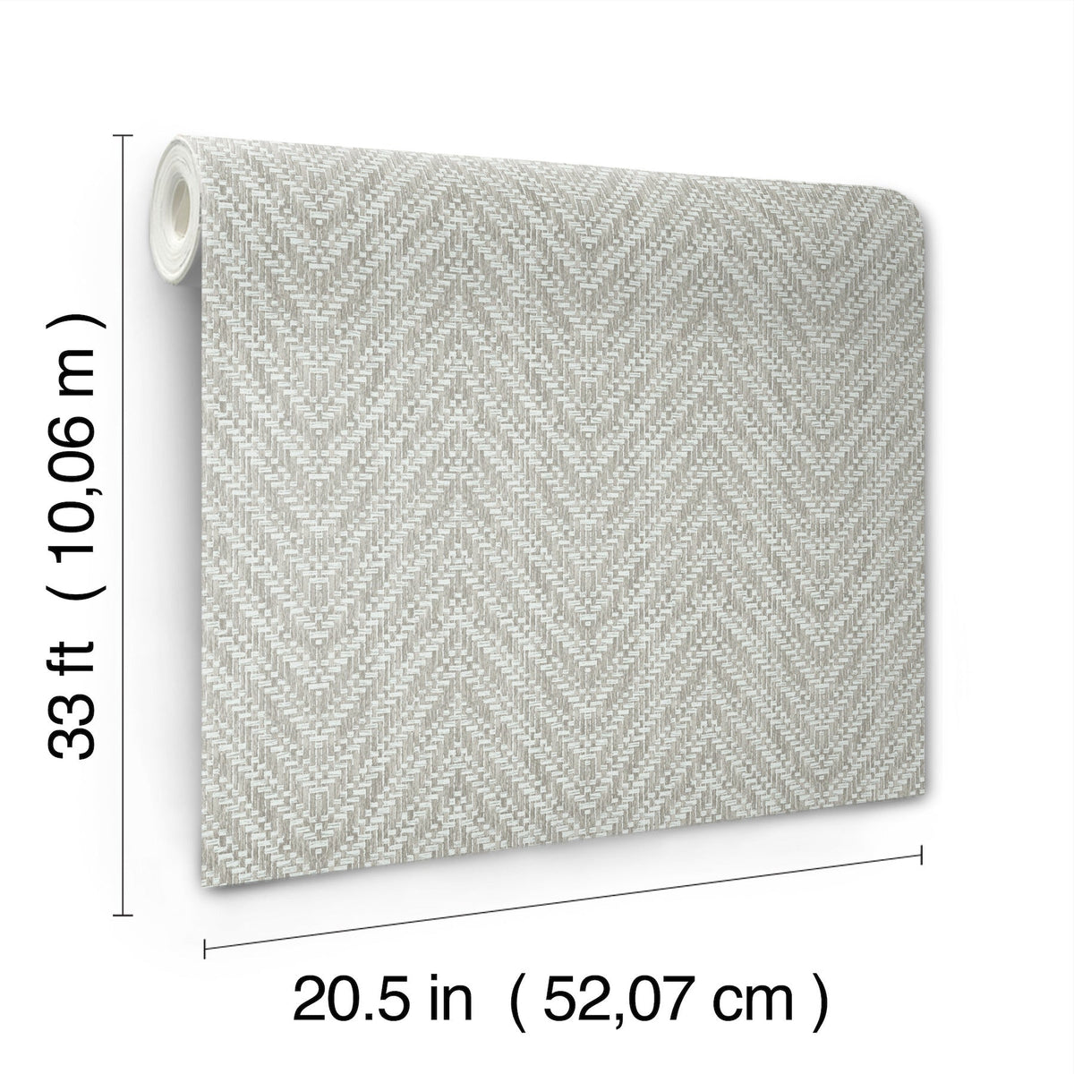 Glynn Chevron Wallpaper wallpaper detail or room view