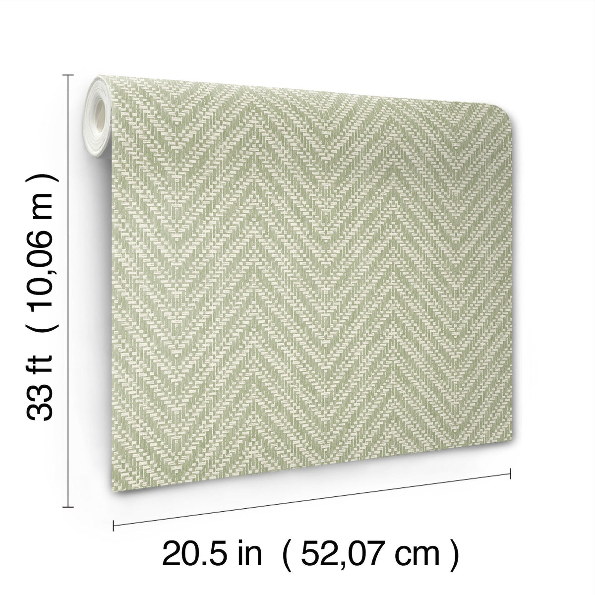 Glynn Chevron Wallpaper wallpaper detail or room view