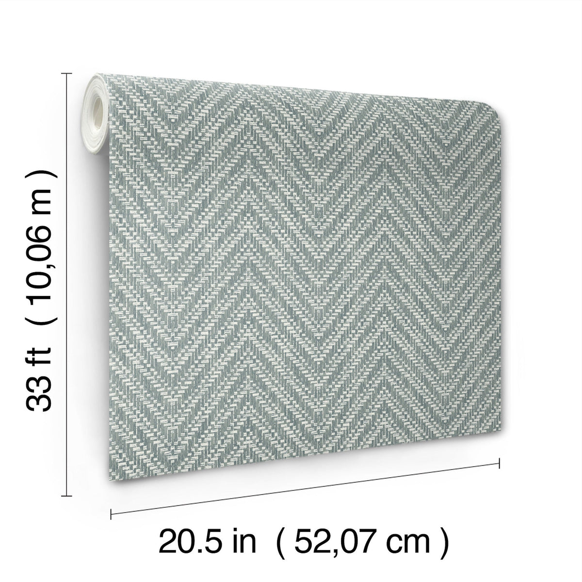 Glynn Chevron Wallpaper wallpaper detail or room view
