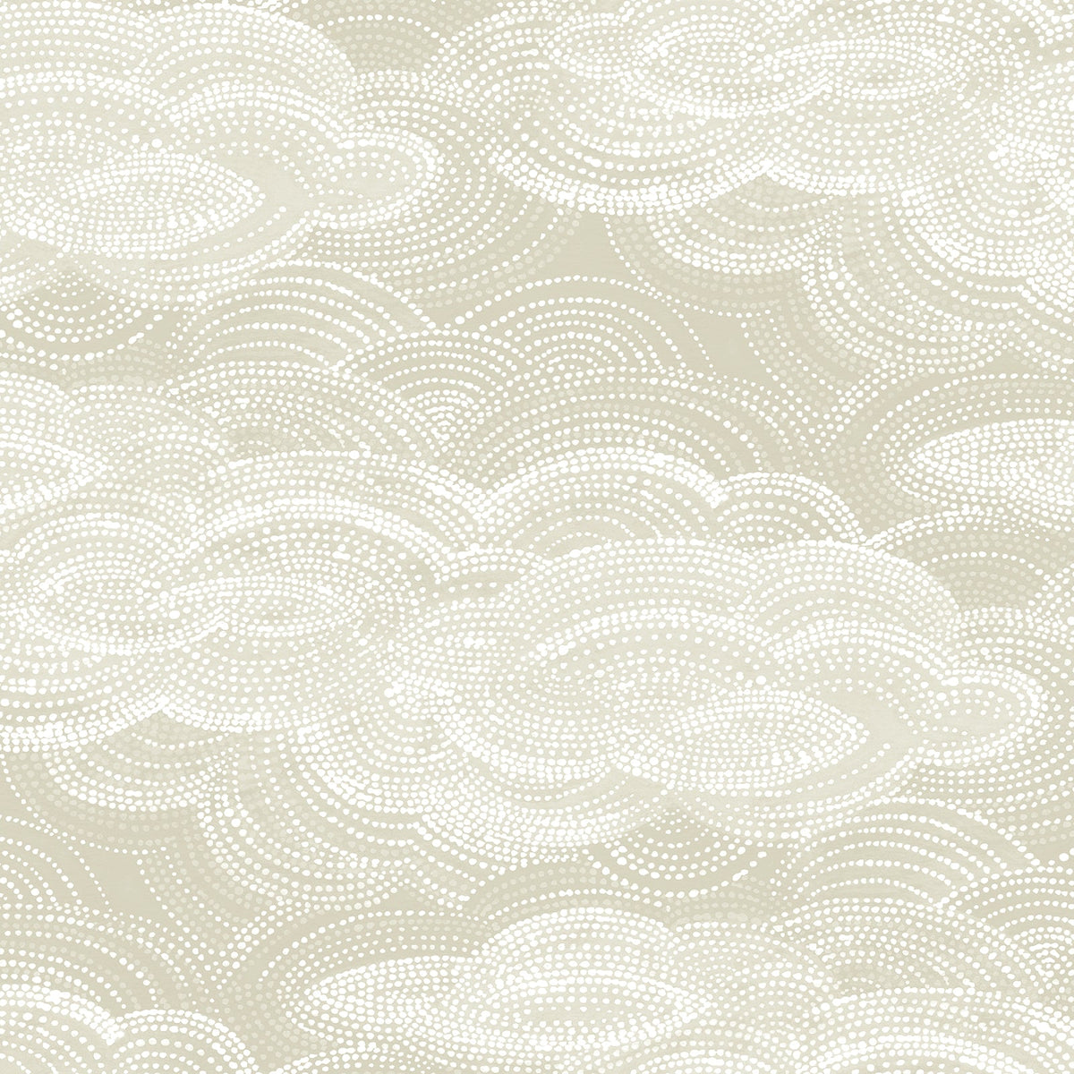 Vision Stipple Clouds Wallpaper in Pearl