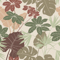 Medellin Rainforest Floor Wallpaper in Neutral
