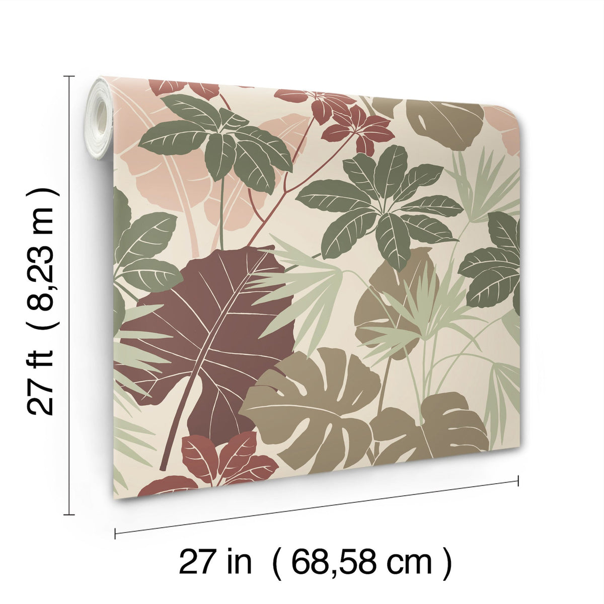 Medellin Rainforest Floor Wallpaper wallpaper detail or room view