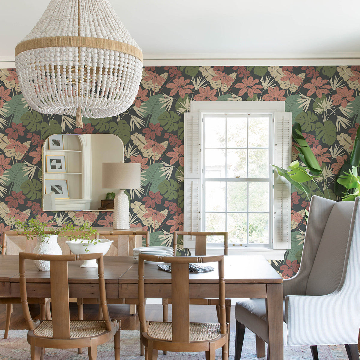 Medellin Rainforest Floor Wallpaper wallpaper detail or room view