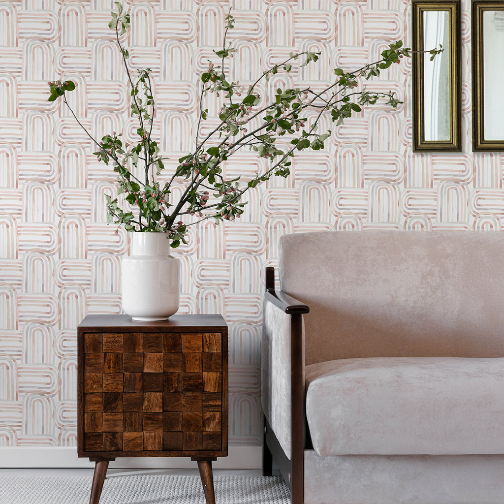 Lolly Arches Wallpaper wallpaper detail or room view