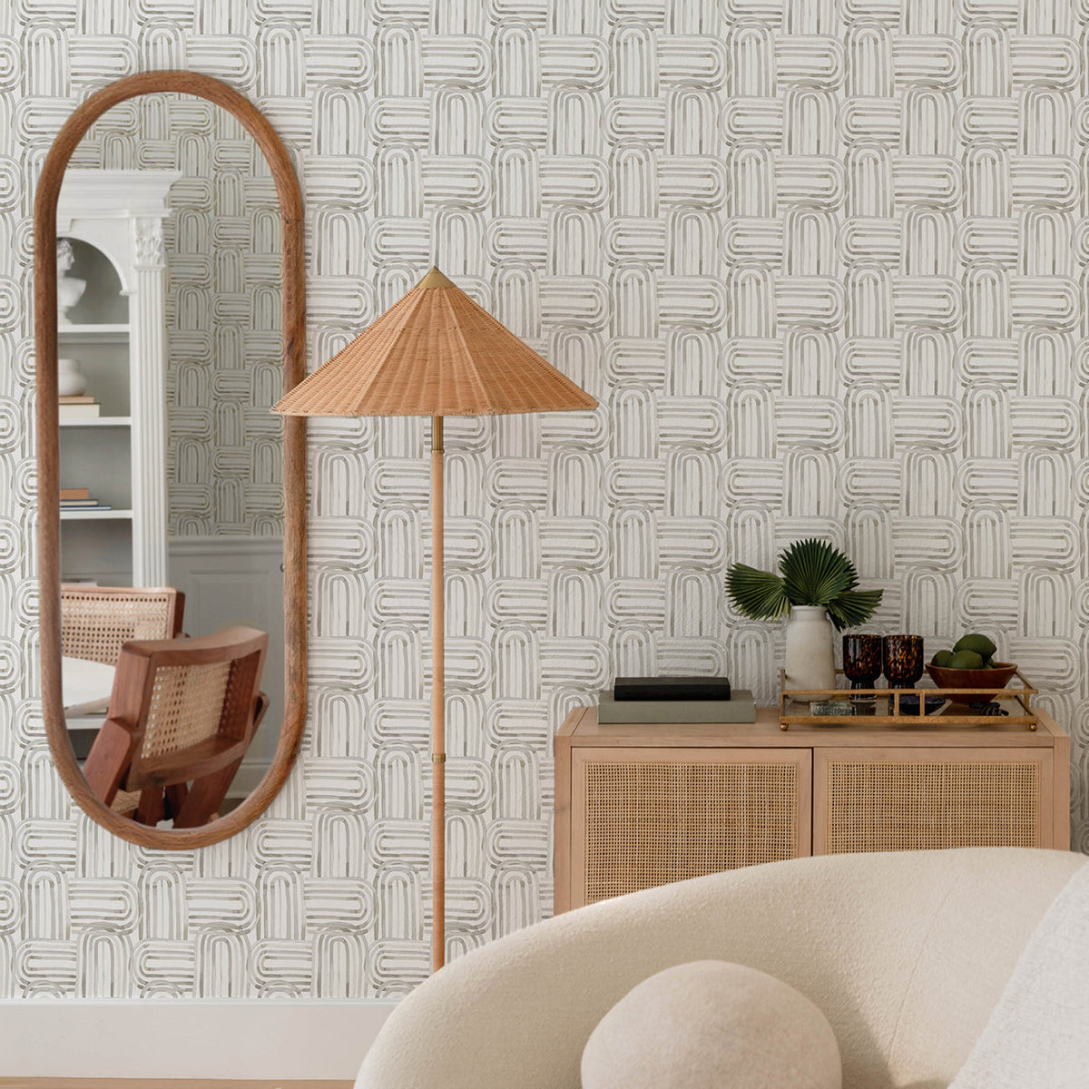 Lolly Arches Wallpaper wallpaper detail or room view