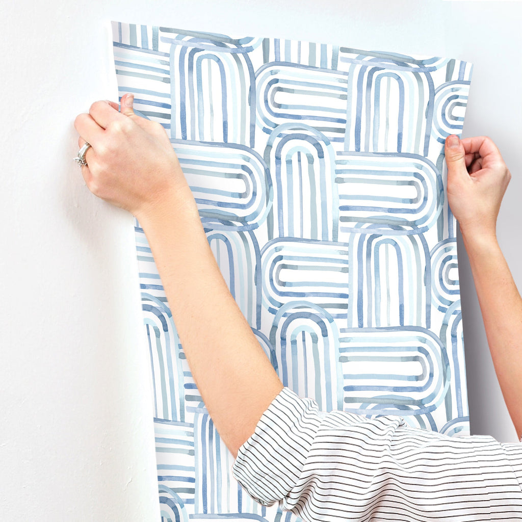 Lolly Arches Wallpaper wallpaper detail or room view