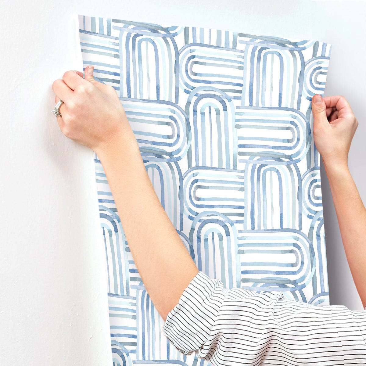 Lolly Arches Wallpaper wallpaper detail or room view