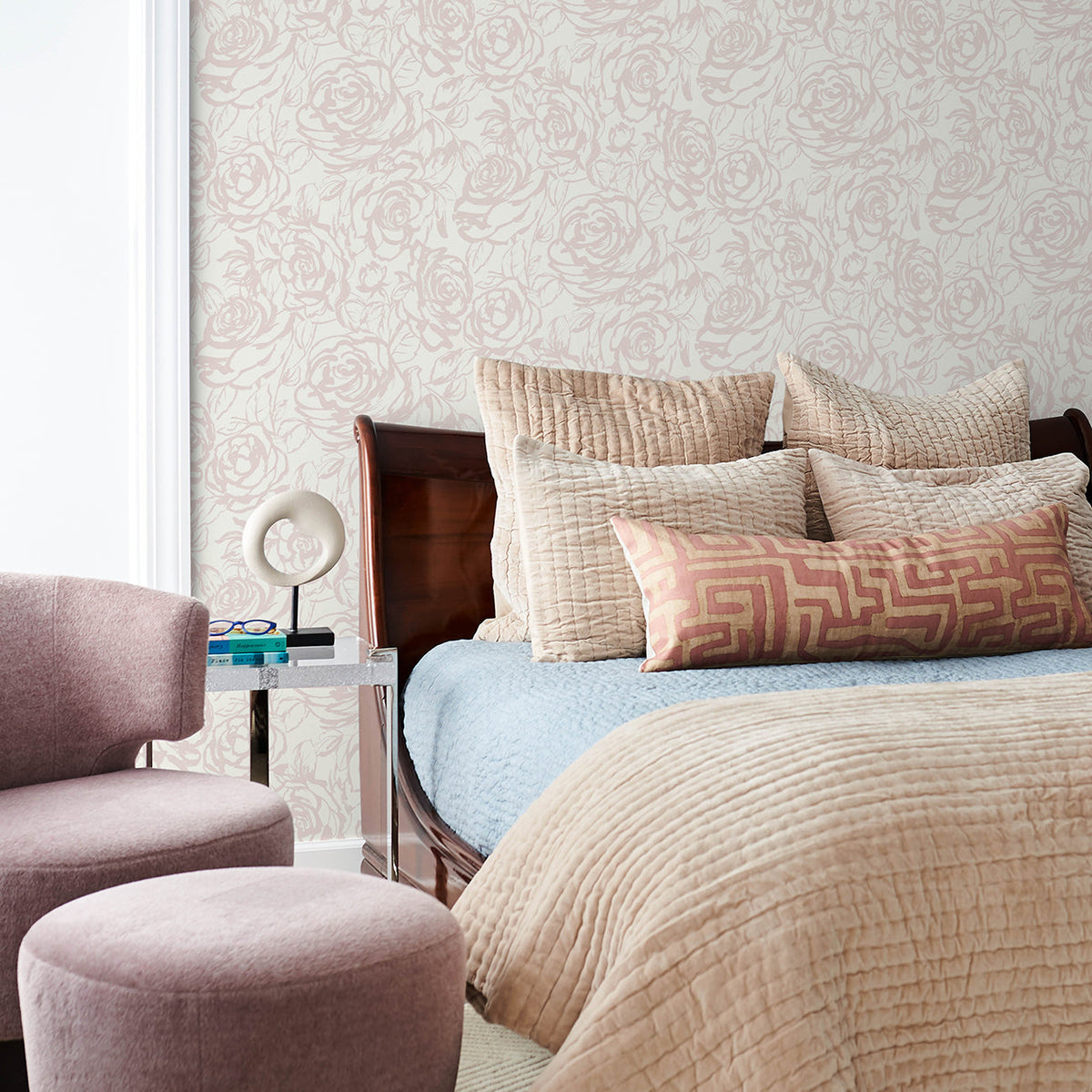 Nelda Rose Wallpaper wallpaper detail or room view