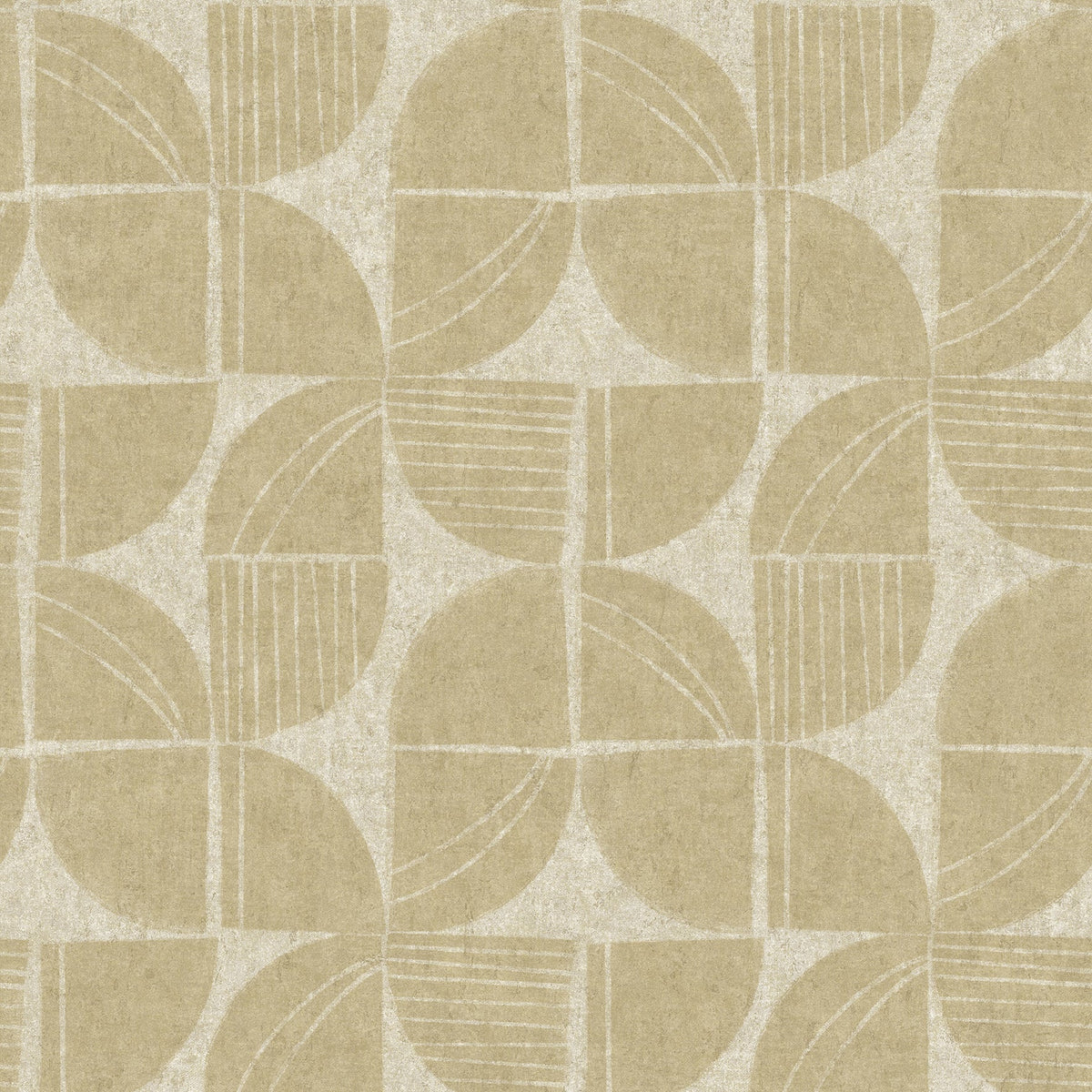 Baxter Semicircle Mosaic Wallpaper wallpaper detail or room view