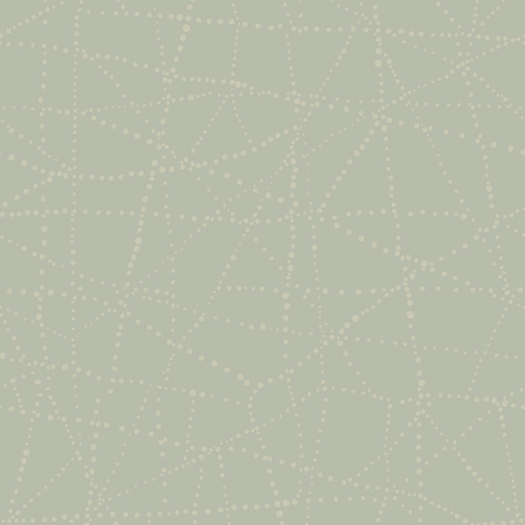 Alcott Dotted Wallpaper in Sage