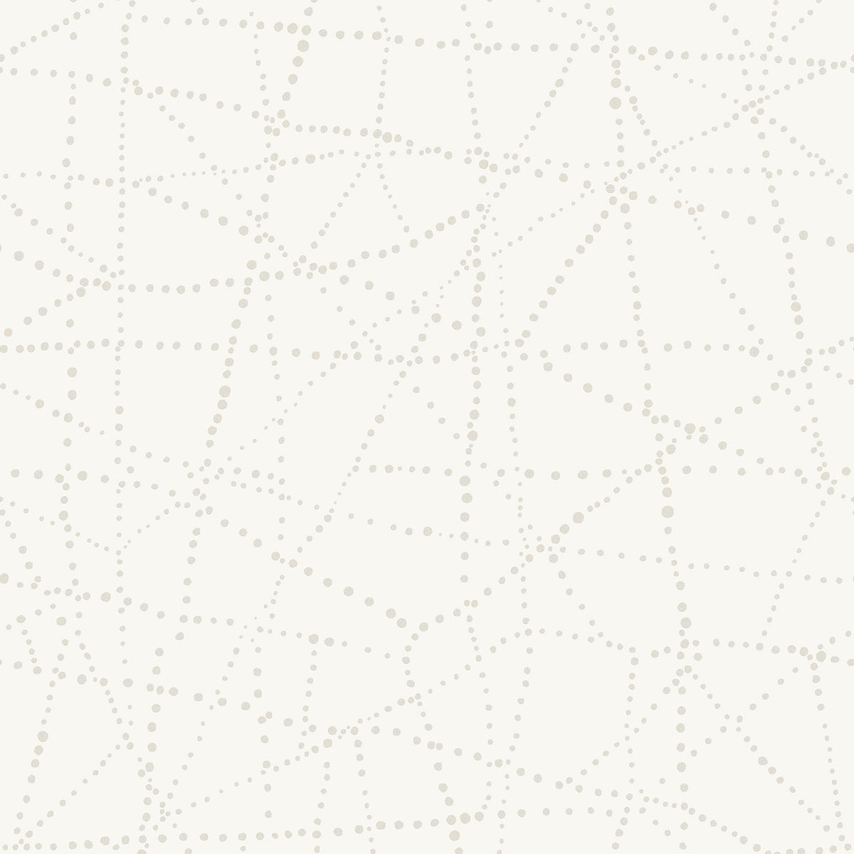 Alcott Dotted Wallpaper in Ivory