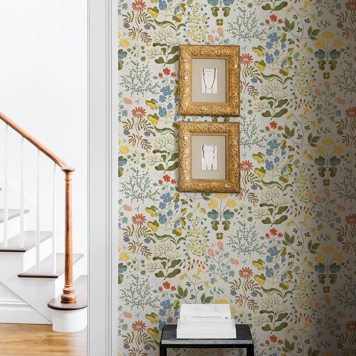 Groh Floral Wallpaper wallpaper detail or room view