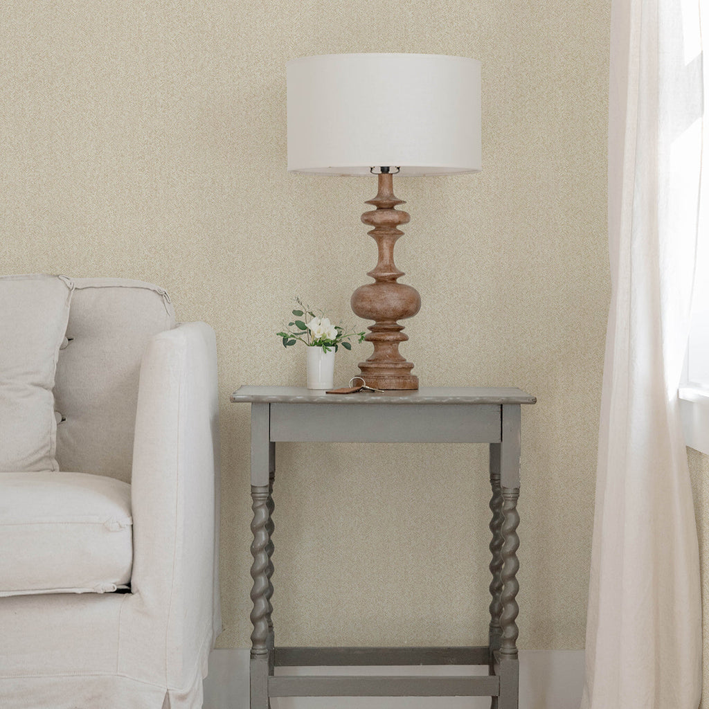 Ashbee Faux Fabric Wallpaper wallpaper detail or room view