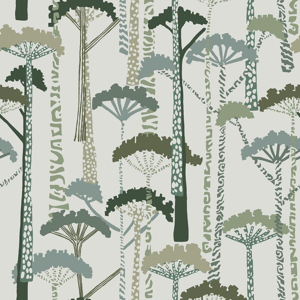 Unify Forest Wallpaper in Green