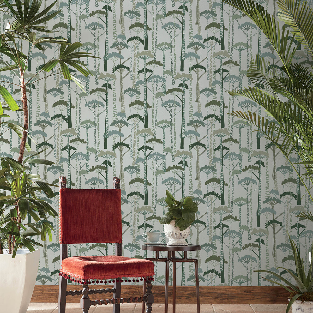 Unify Forest Wallpaper wallpaper detail or room view