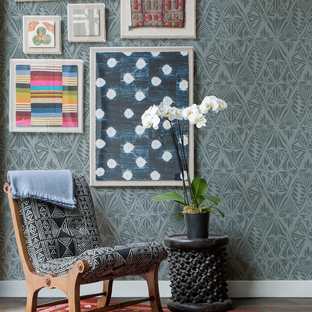 Urbane Diamonds Wallpaper wallpaper detail or room view