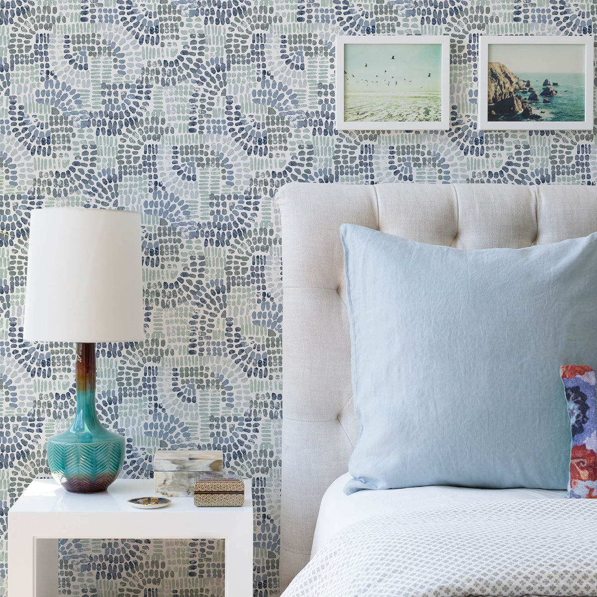 Wanderer Mosiac Wallpaper wallpaper detail or room view