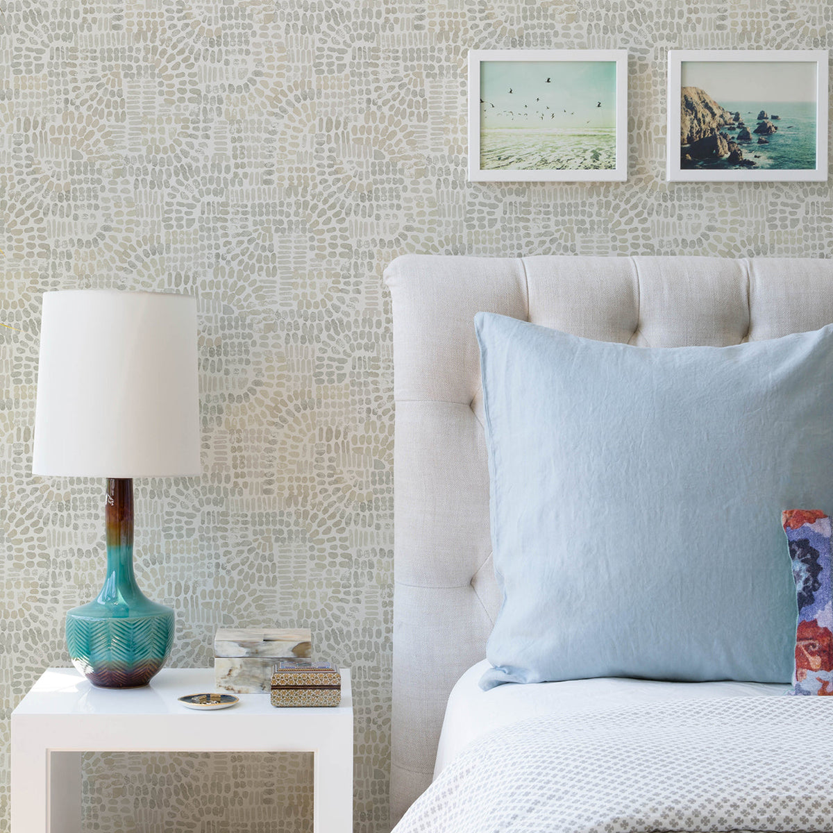 Wanderer Mosiac Wallpaper wallpaper detail or room view