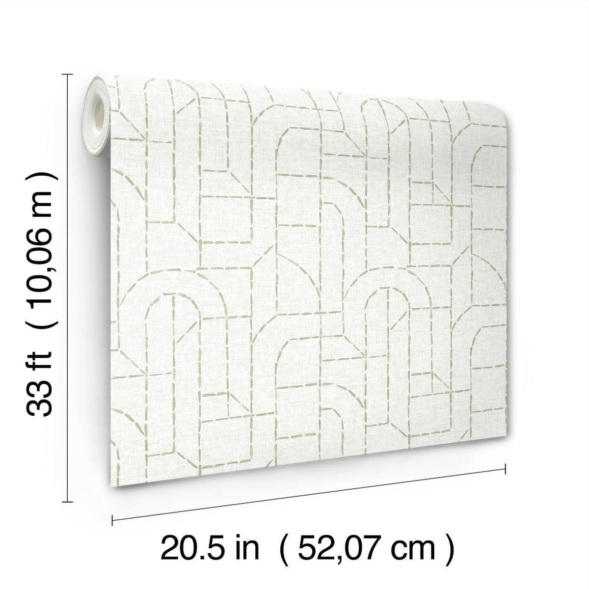 Integrity Arched Outlines Wallpaper wallpaper detail or room view