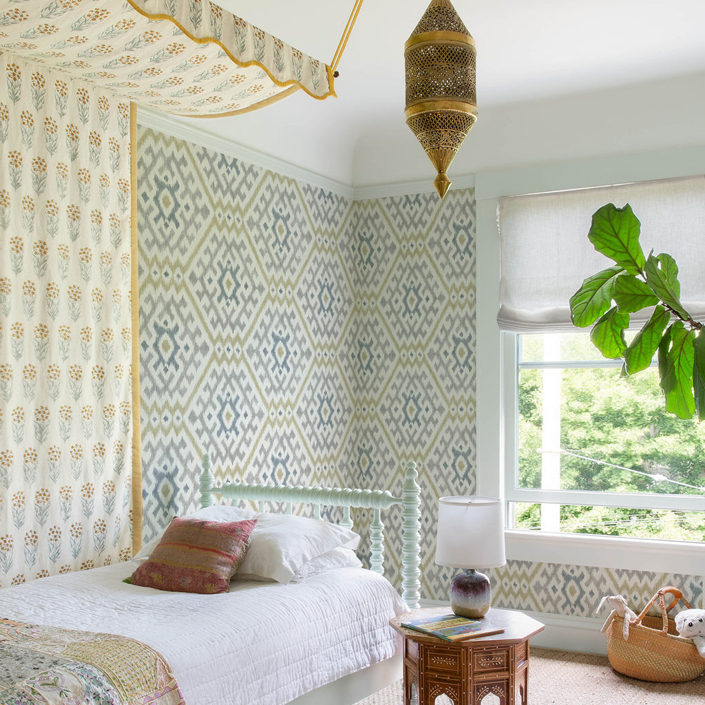 Solola Ikat Wallpaper wallpaper detail or room view