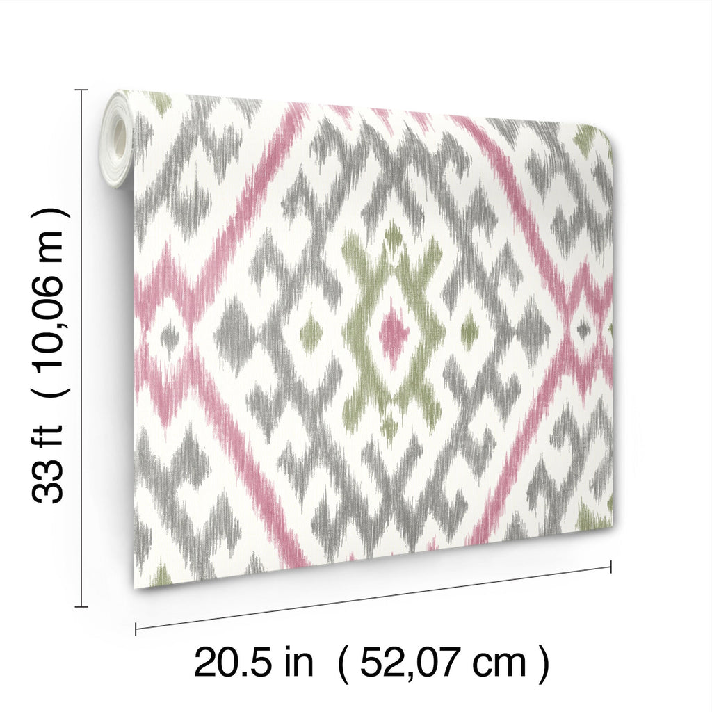 Solola Ikat Wallpaper wallpaper detail or room view