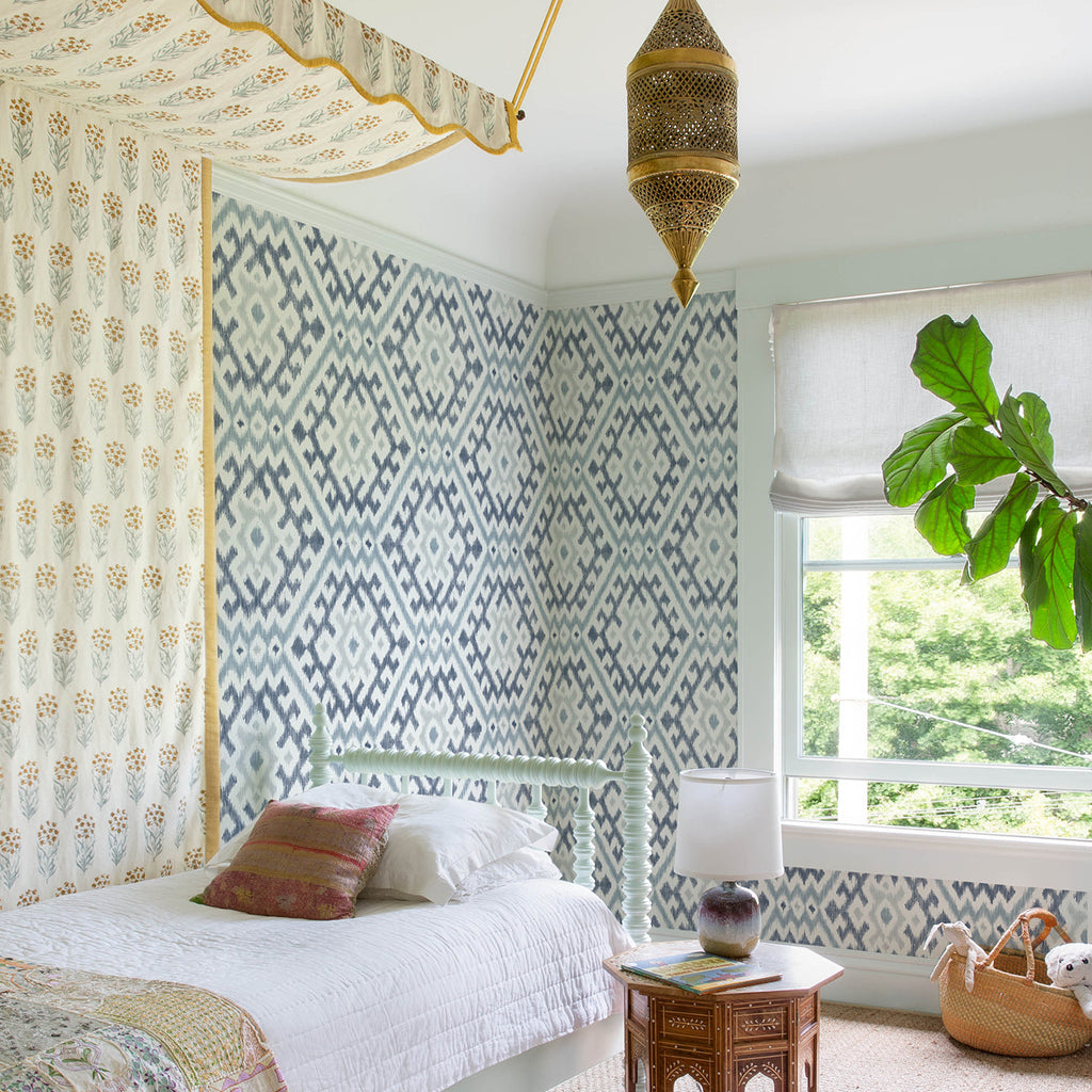 Solola Ikat Wallpaper wallpaper detail or room view