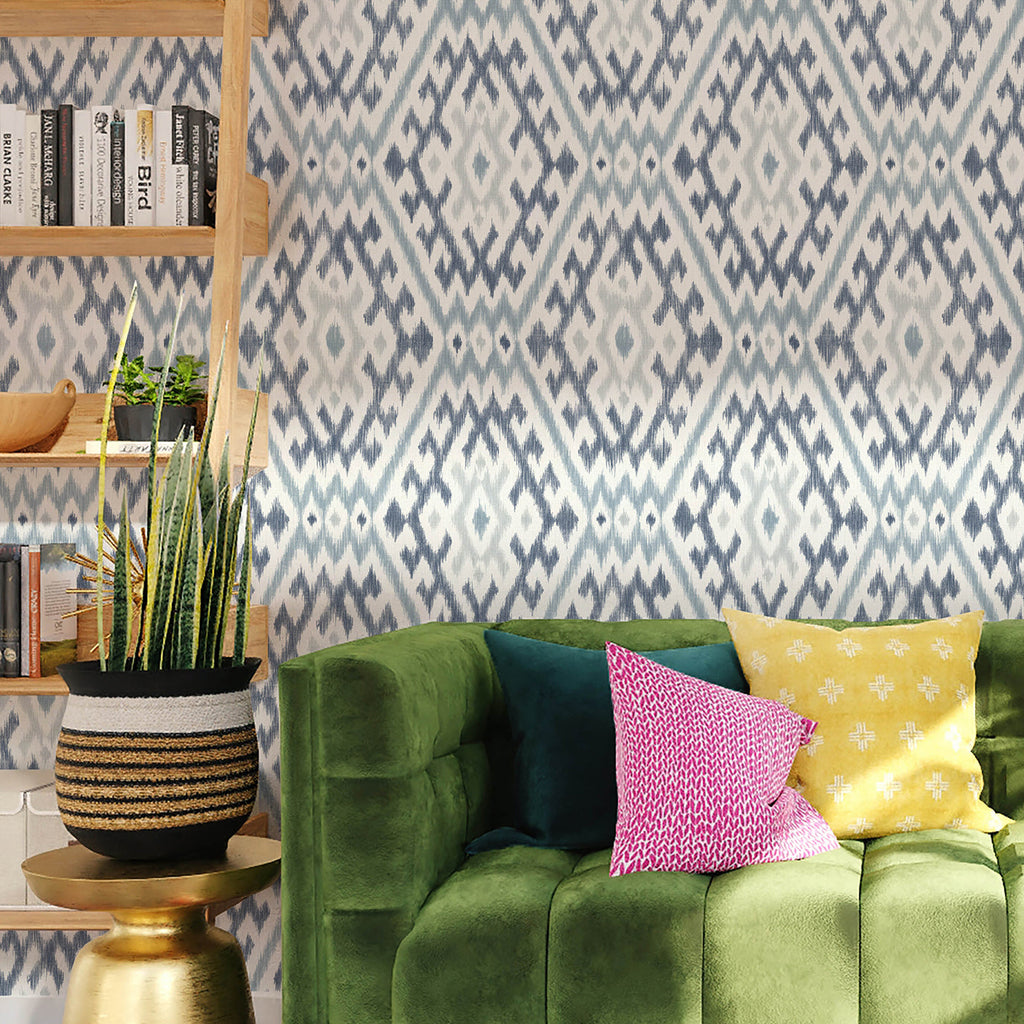 Solola Ikat Wallpaper wallpaper detail or room view