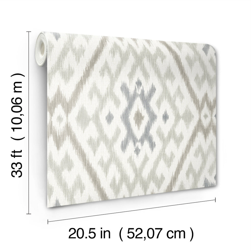 Solola Ikat Wallpaper wallpaper detail or room view