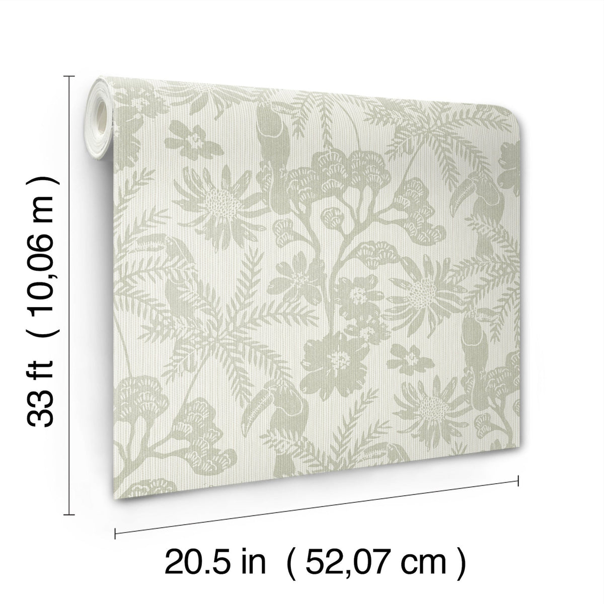 Jacaranda Tropical Trail Wallpaper wallpaper detail or room view