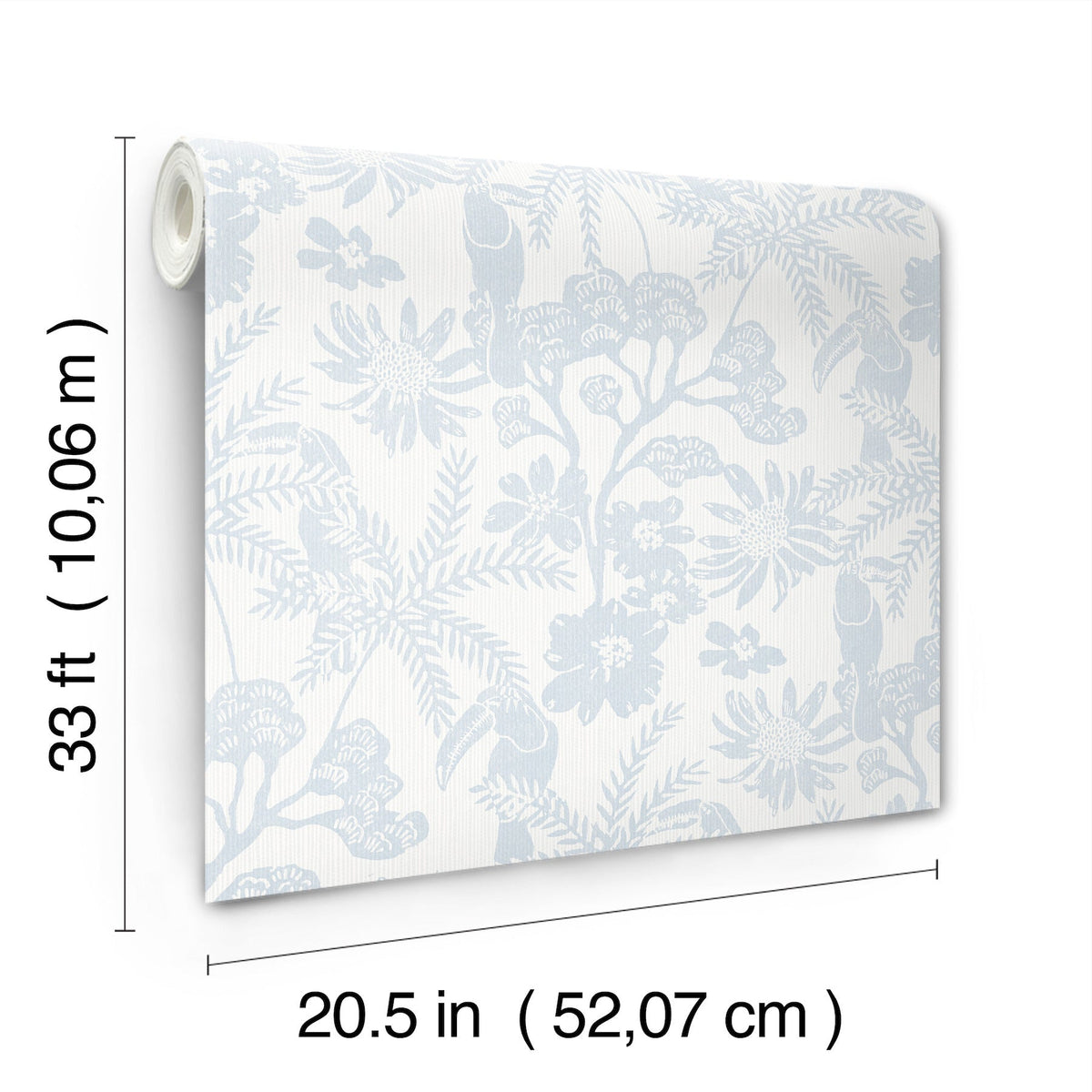 Jacaranda Tropical Trail Wallpaper wallpaper detail or room view