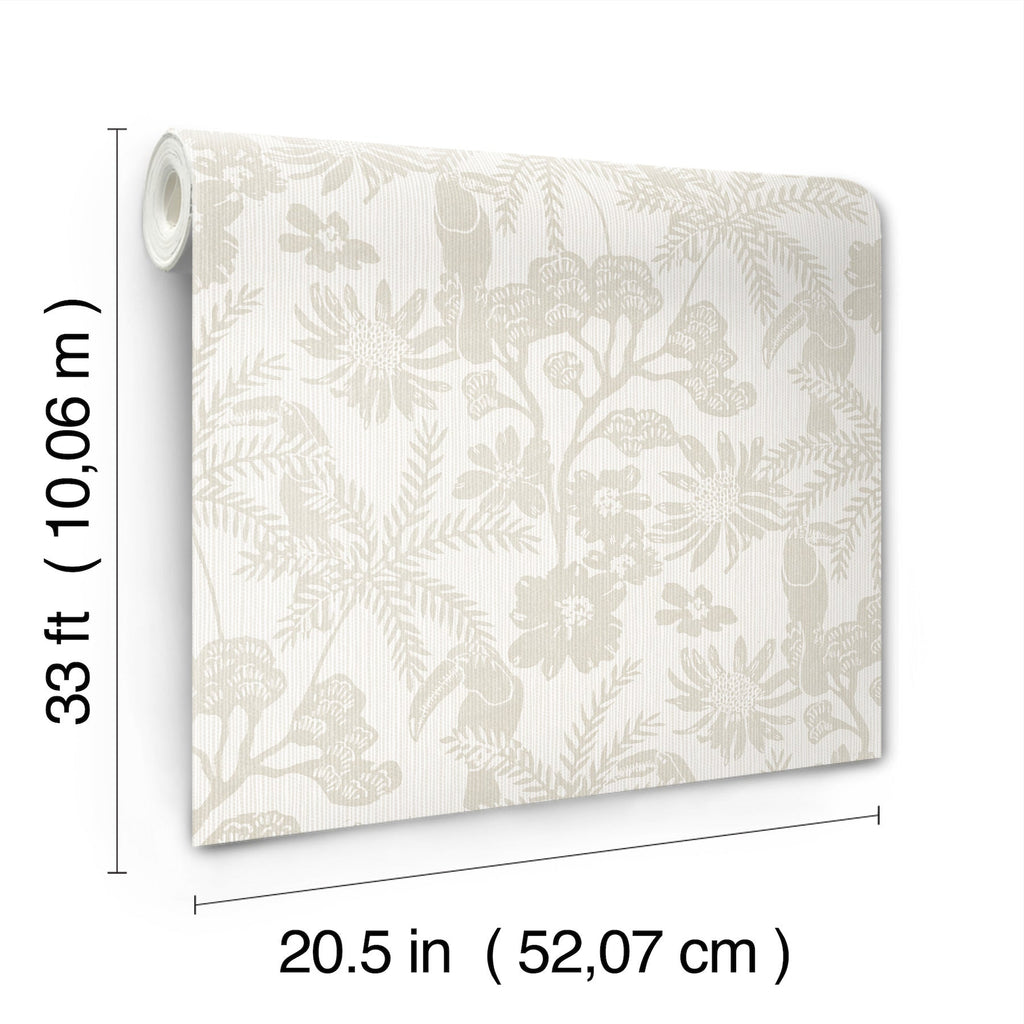 Jacaranda Tropical Trail Wallpaper wallpaper detail or room view