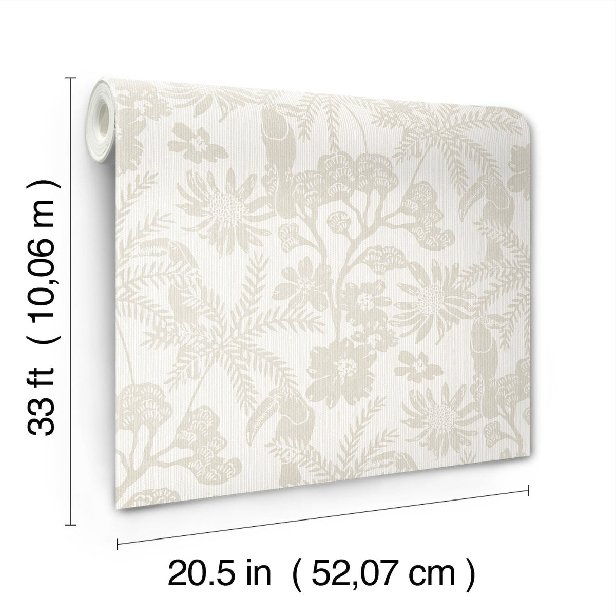 Jacaranda Tropical Trail Wallpaper wallpaper detail or room view
