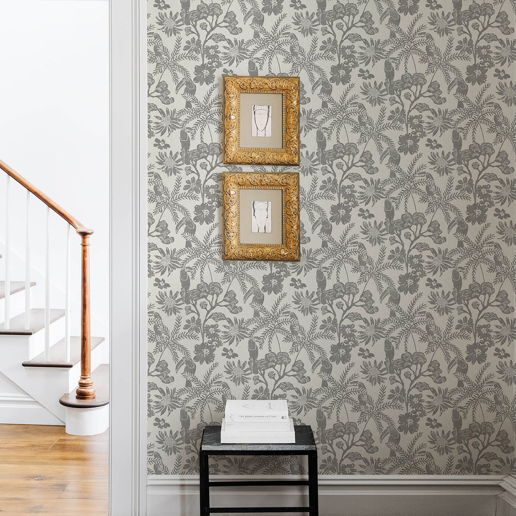 Jacaranda Tropical Trail Wallpaper wallpaper detail or room view