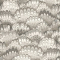 Octavia Neutral Marbled Ink Wallpaper wallpaper