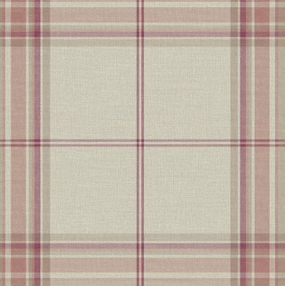 Westley Magenta Plaid Wallpaper