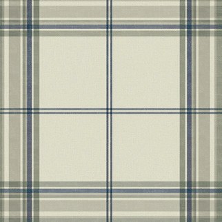 Westley Navy Plaid Wallpaper