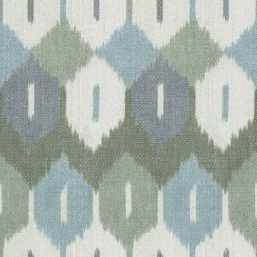 Abilene Sea Green Ikat Wallpaper wallpaper