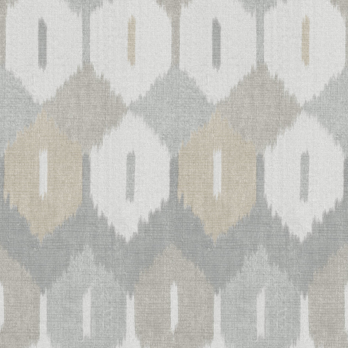 Abilene Ikat Wallpaper in Neutral