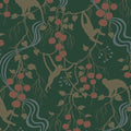 Linden Dark Green Jungle Canopy Wallpaper