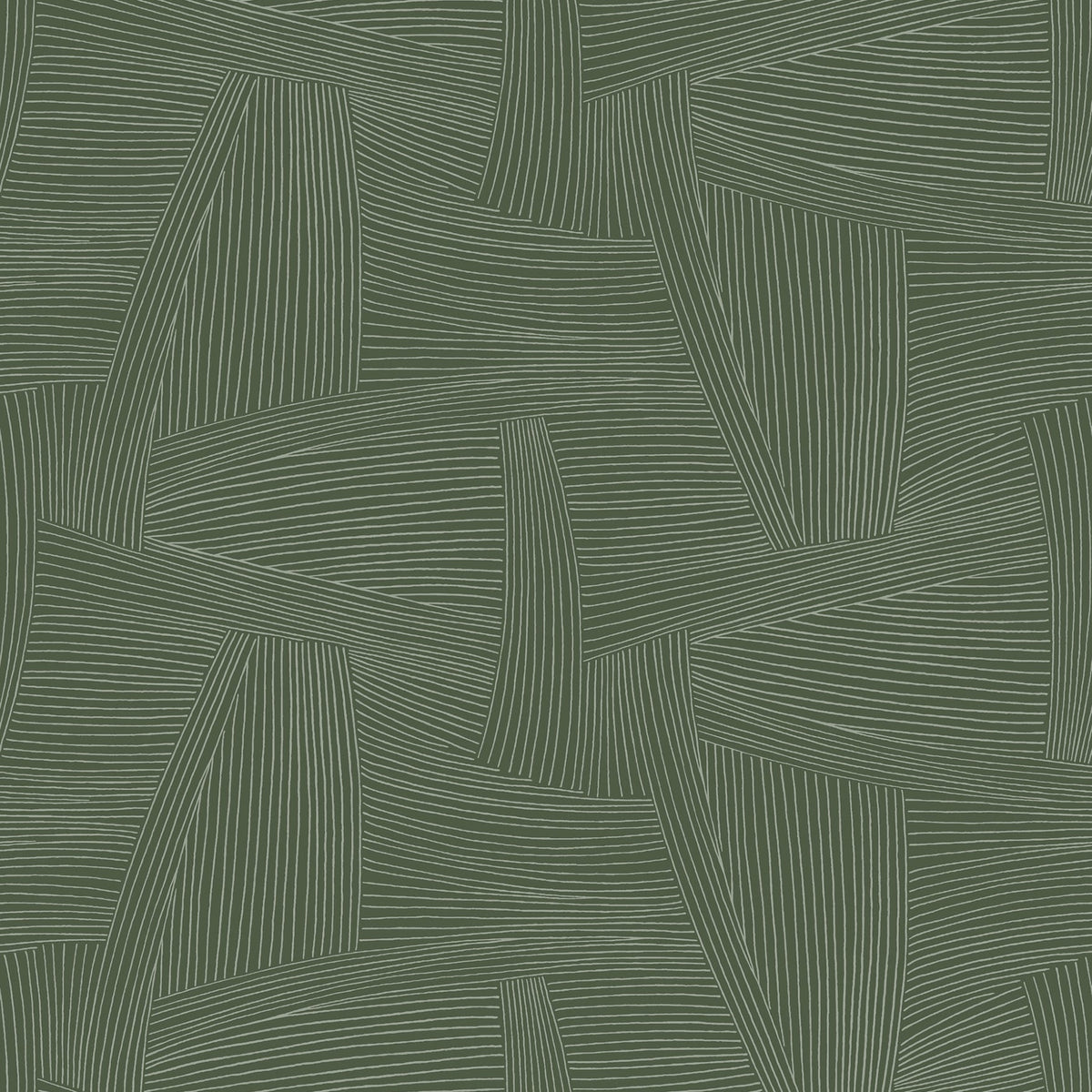 Reid Woven Geometric Wallpaper in Evergreen