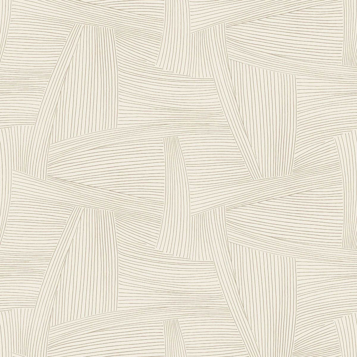 Reid Woven Geometric Wallpaper in Light Brown