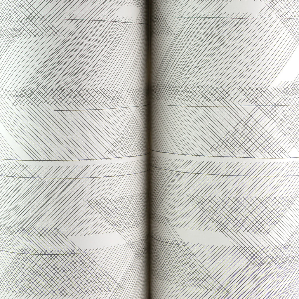Bryant Crosshatch Wallpaper wallpaper detail or room view