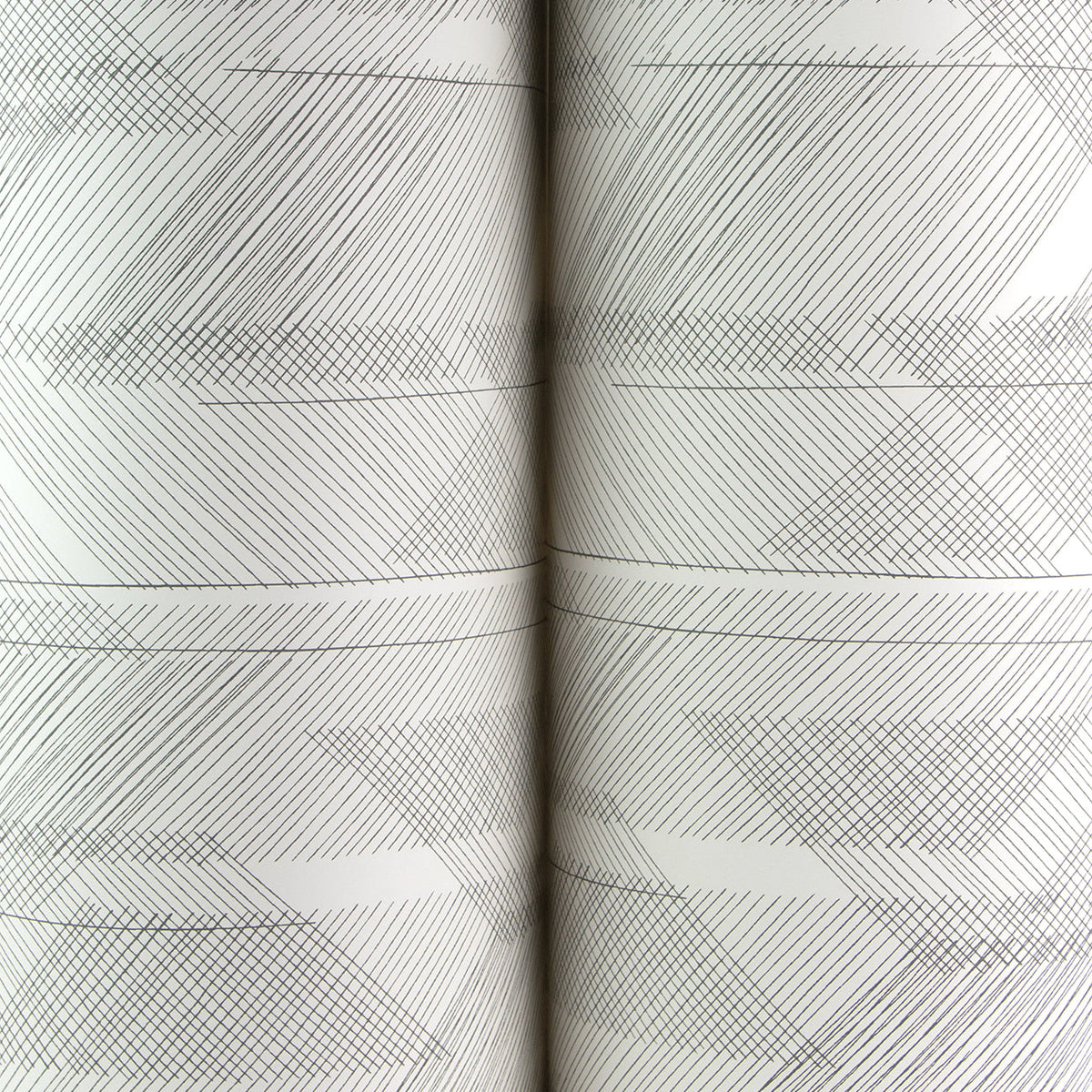 Bryant Crosshatch Wallpaper wallpaper detail or room view