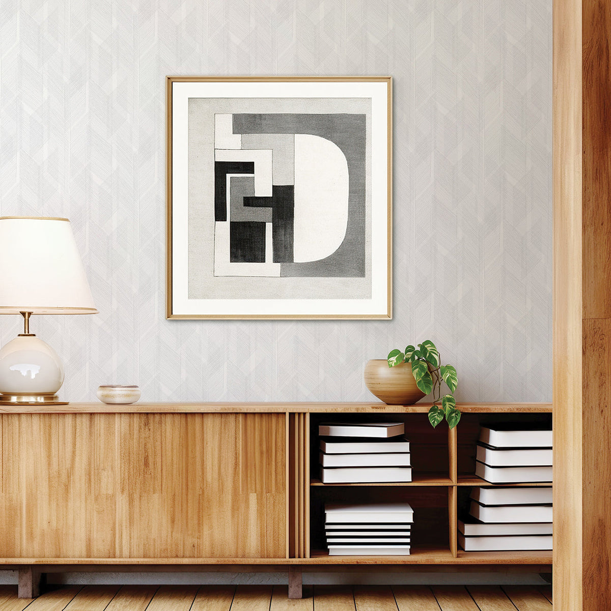Bryant Crosshatch Wallpaper wallpaper detail or room view